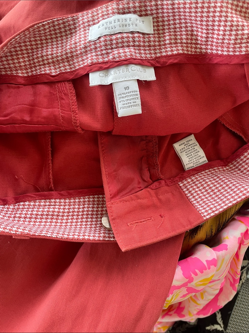 Charter Club Coral A-Line Skirt